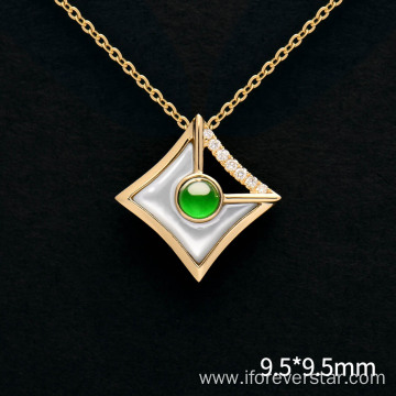Inlaid with jade exquisite pendant